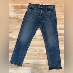 Lucky Brand Men’s Jeans 221 Straight 38/32 Medium Blue Cotton Blend